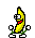 Banana saltellante